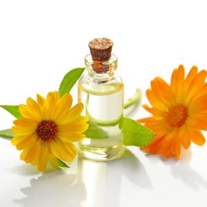 two-yellow-sunflowers-with-clear-glass-bottle-with-cork-lid-932587.jpg